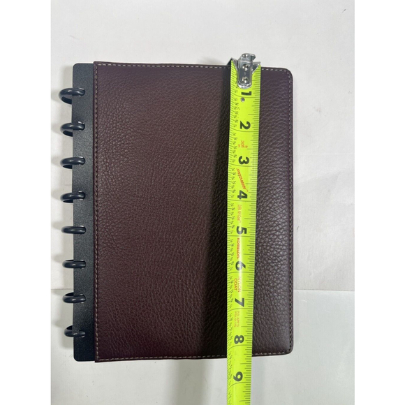 Levenger Circa Cordova Leather Foldover Notebook Junior Size New In Box - Picture 10 of 16